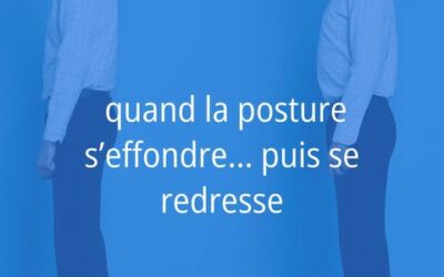Avant / Après : quand la posture s’effondre… puis se redresse