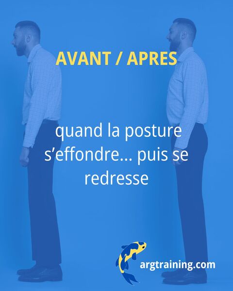 avant après posture