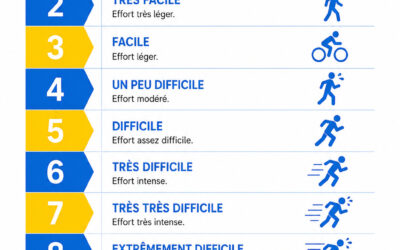 L’Échelle de Borg : l’outil indispensable pour mesurer votre effort en sport-santé