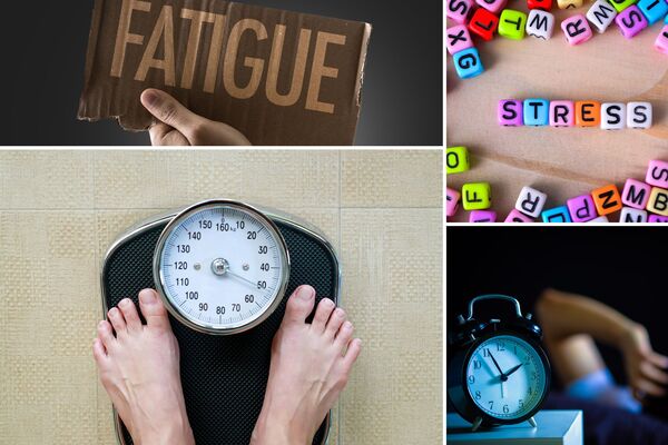 fatigue stress et perte de poids